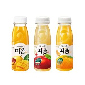 따옴235mlx 15개,망고5+사과5+오렌지5,냉/무