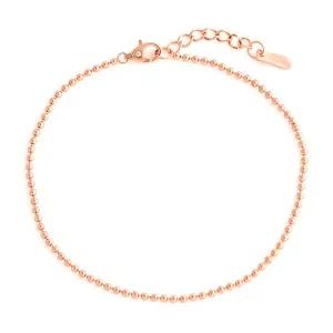 [비앤비골드] 14K/18K 심플 촘촘 1돈 볼체인 팔찌 JNB33297