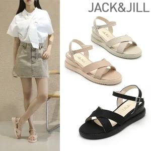 잭앤질 엑스트랩 웨지힐샌들(JB3358)