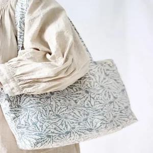 토트백 간편수납 데일리 꽃무늬 에코백 숄더백