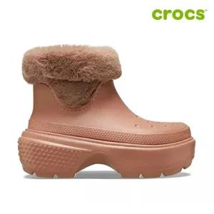 [크록스][크록스 정품] 스톰프 라인드 공용 털부츠 208718-2CC