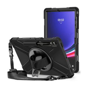 갤럭시탭 S10+ S9+ S9FE 플러스 S8+ S7+ S7FE 케이스 범퍼 손잡이 스트랩 어깨끈 충격방지 글러브 아머