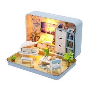 DIY 미니어쳐 꾸미기 만들기 피아노방 장식