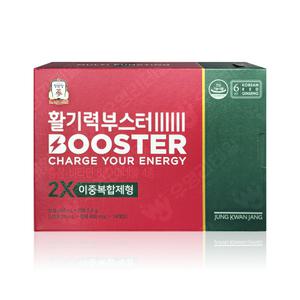 정관장 활기력 부스터 (액상 20ml + 정제 400mg) x 14개입 x 1박스 홍삼 비타민 WY