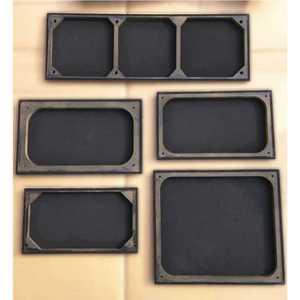 스피커 오디오 그릴 임베디드 DIY 주문제작 앰프 방진