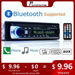 카 라디오 오디오 블루투스 우퍼 리시버 AUX 동글 AMPrime-1 din 인대시 자동차 비디오 MP3 플레이어 스피