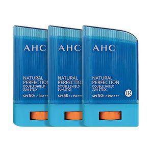 [1+1+1] AHC 내추럴 퍼펙션 더블 쉴드 선스틱 22g 총3개
