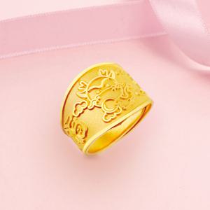 [한국표준금거래소] 24K 순금 용띠 돌반지 3.75g