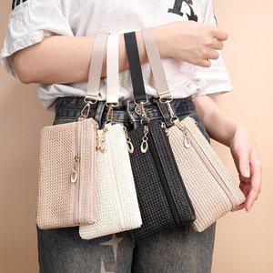 고품질 (큰손할인) 스트랩 슬림파우치 멀티 미니 손목 가방 파우치백 생리대파우치 이너백 손목 (WFHW95S)