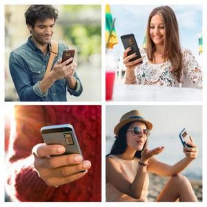 아이폰 삼성용 범용 휴대폰 안테나 신호 증폭기 휴대용 부스터 스티커 SP11 Pro 향상