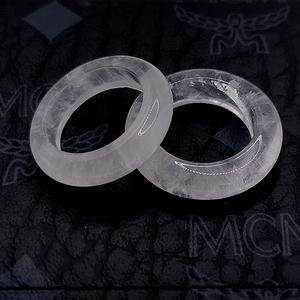 천연석 백수정 가락지 원석반지