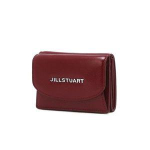 [NS홈쇼핑]JAWA5F541 질스튜어트[코코][지폐수납가능] 레드 로고 장식 소가죽 3단 반지갑..