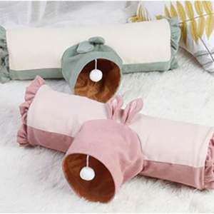 소동물 T자형 터널 색상랜덤 1개 햄스터용품