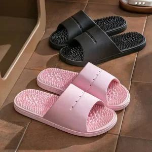 소프트 마사지 슬리퍼 논슬립 층간소음방지 지압 실내화 홈슬리퍼