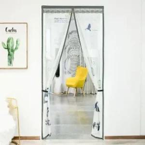 굿라이프 러브레터 문 모기장 90x210cm)현관 문방충망 모기장 방충망 현관모기장 현관방충망