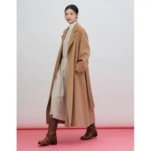 갤러리아 [LAP]24 F/W 벨티드 오버핏 핸드메이드 롱코트 (AQ4WTA73)