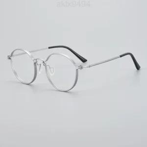  일본안경테 빅사이즈 150mm 티타늄 빈티지 남성 테