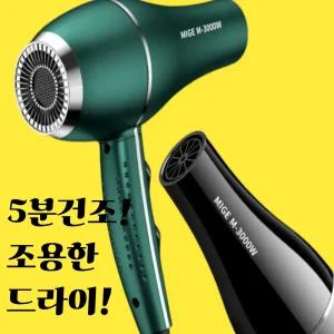 핑크바울몰 BLDC 드라이기 항공모터 저소음 여행용 가정용 업소용 초경량 음이온 헤어드라이