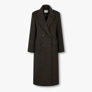 [롯데백화점]보브 캐시미어 블렌드 클래식 더블 코트 7155416001