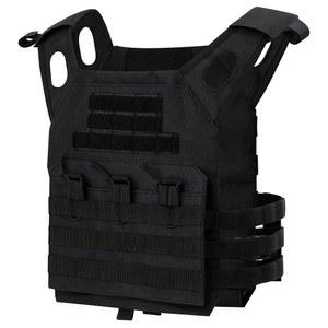 XIELIXIA 청소년 전술 조끼, 조절 가능한 훈련 보호 야외 에어소프트 페인트볼 육군 의상 CS 게임