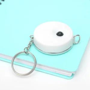 1.5M 옷줄자 열쇠고리 동그미 미니줄자 원형 휴대줄자