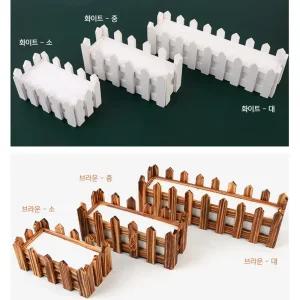 조화 꾸미기 스티로폼 나무 울타리 2p 방꾸미기 장식