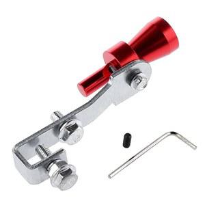 Enjoy Youth 사운드 휘슬 터보사운드 피리 머플러 배기관 시뮬레이터 머플러용 구멍 뚫을 필요 없음 출구에 끼움 차의 배기량에 의하다 사이즈 베리에이션 빨간색