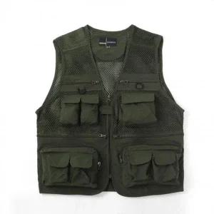 아이스 조끼 레저 경량 작업용 메쉬 낚시 등산 선풍기조끼