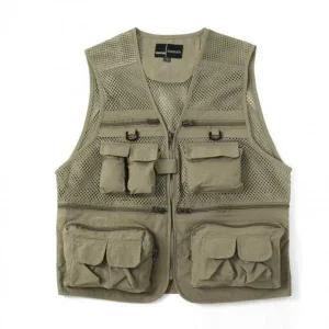 아이스 조끼 레저 메쉬 아웃도어 낚시 등산 경량 선풍기조끼