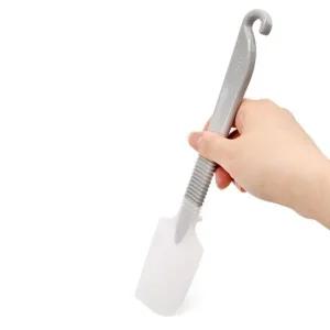 [콩심팥심]크림옮기는스패츌러 실리콘주걱 볶음주걱 키친툴 낭비줄이는 1p