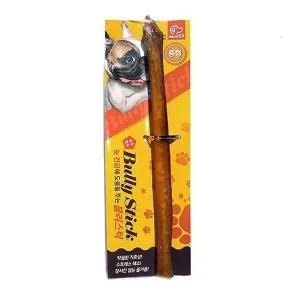 [셀러에이드]내추럴 EX 순수한우 불리스틱 중형1p (강아지 간식)