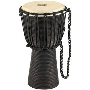마인 타악기 젬베 핸드 드럼 서클 악기, 조각된 마호가니 헤드라이너 시리즈 - 중국산 아님 말리 위브 로프, 2년 , 블랙 리버, 소형 HDJ3-S
