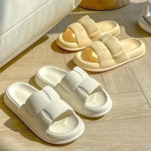 인기상품 남녀공용 커플 슬리퍼 슬라이드 사무실 통굽 쿠션 실내화 [WFJL5RT_251116]