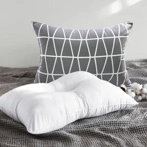 네모라인 국내생산 베개솜+베개커버 세트(구름 경추)