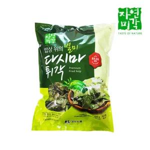 [대국식품] 자연미각 다시마튀각 500g, 1봉