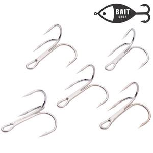 베이트샵 트래블훅 10개입 ( 낚시 바늘 선상 루어 삼발이훅 트레블훅 )