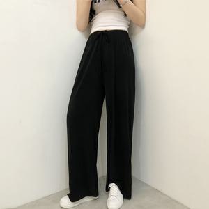 5XL까지 26-42 올사이즈일자팬츠 찰랑 쫀쫀 기모추가 스판 빅사이즈와이드통바지 기장긴밴드슬랙스