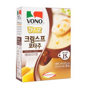 보노보노 컵스프 크림스프포타주 스프 3케이스(9봉) / 간단한아침식사