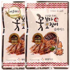 [가온애] 꽃보다 오징어 (오리지날) 10봉 / 한양식품 꽃오징어 슬라이스 한양 오징어 숏다리 맥주안주 간식