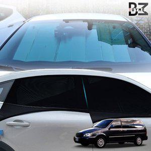 [제이큐]카니발 차박 캠핑 모기장 햇빛가리개세트