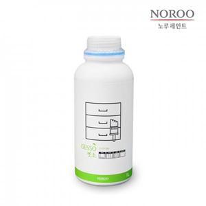 노루페인트 노루표 젯소 1L 화이트 무광 초벌 페인트 프라이머