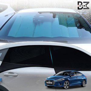 [제이큐]더뉴아반떼AD 차박 캠핑 모기장 햇빛가리개세트