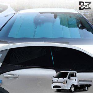 [제이큐]차박 캠핑 모기장 햇빛가리개세트 봉고3