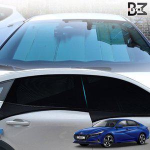 [제이큐]차박 캠핑 모기장 햇빛가리개세트 아반떼CN7