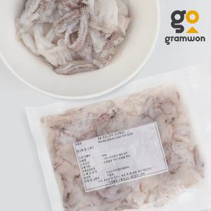 횟감용 한치채 한치다리채 200g 한치다리 한치 다리채 한치회 물회용 물오징어 손질오징어 냉동