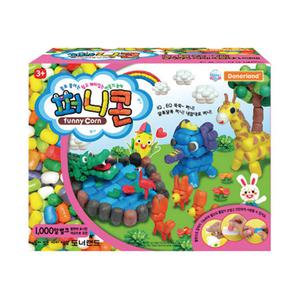 도너랜드 퍼니콘 (1000알) 미술 플레이콘 옥수수콘 수수깡 만들기0