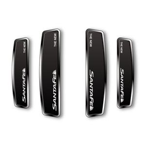 문콕방지 블랙 쉴드 엠블럼 도어가드 4개1세트  더뉴싼타페