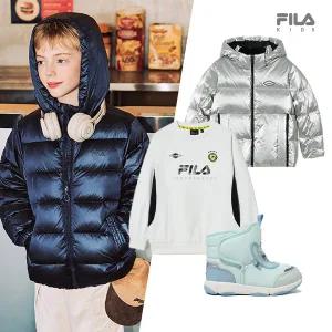 [FILA KIDS][즉시20%할.인]집중! 겨울맞이 데일리룩 휠라키즈와 함께! 아동화/다운점퍼/상하세트/맨투맨/겨울잡화등