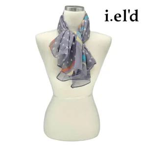 [롯데백화점]아이엘드 도트패턴 사각 스카프 FLT215