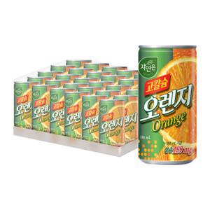 웅진 자연은 고칼슘오렌지 180mlx30캔 #오렌지주스 #과일주스